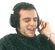 teen listening to music